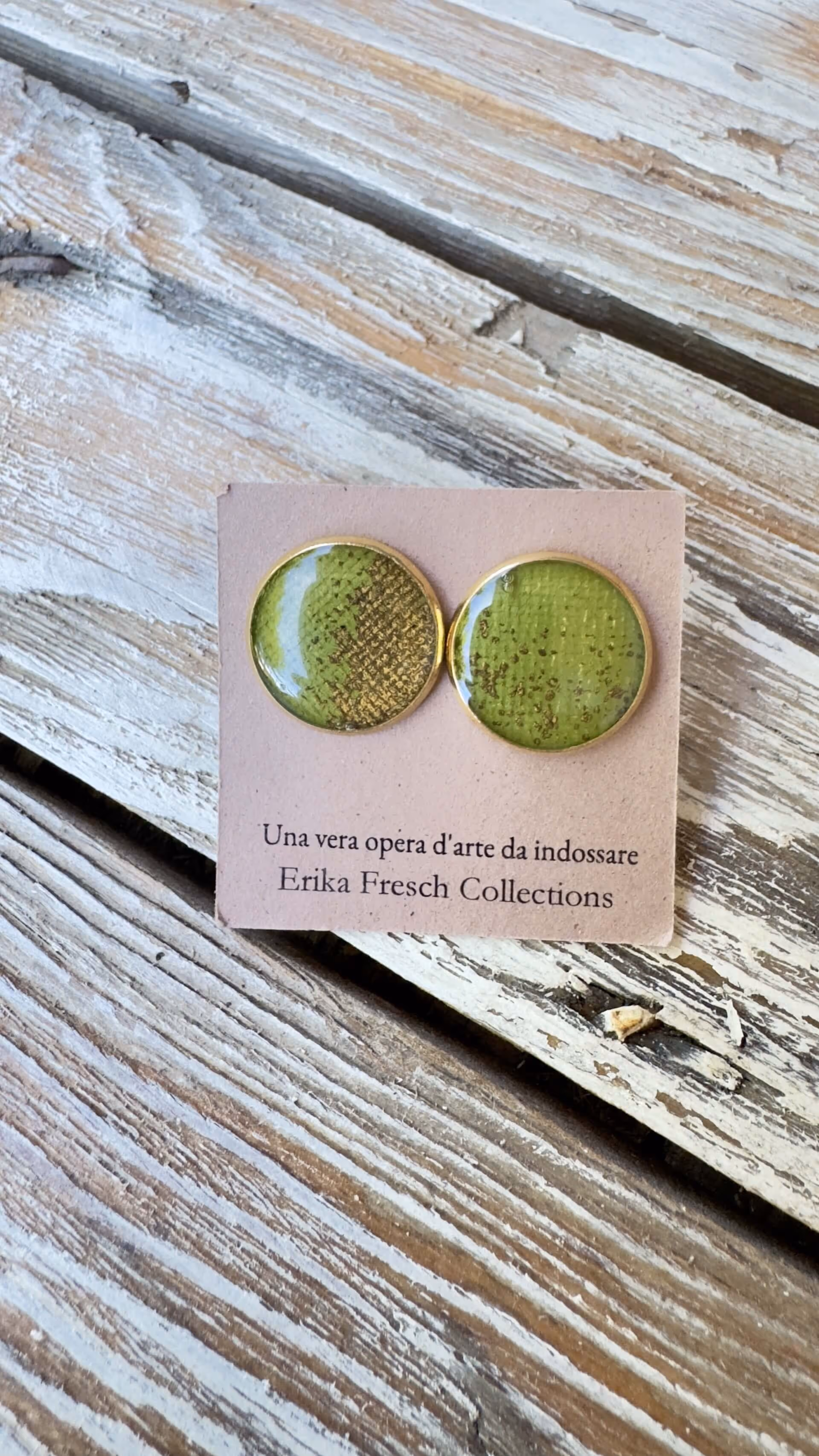 Orecchini a Bottone | Prateria