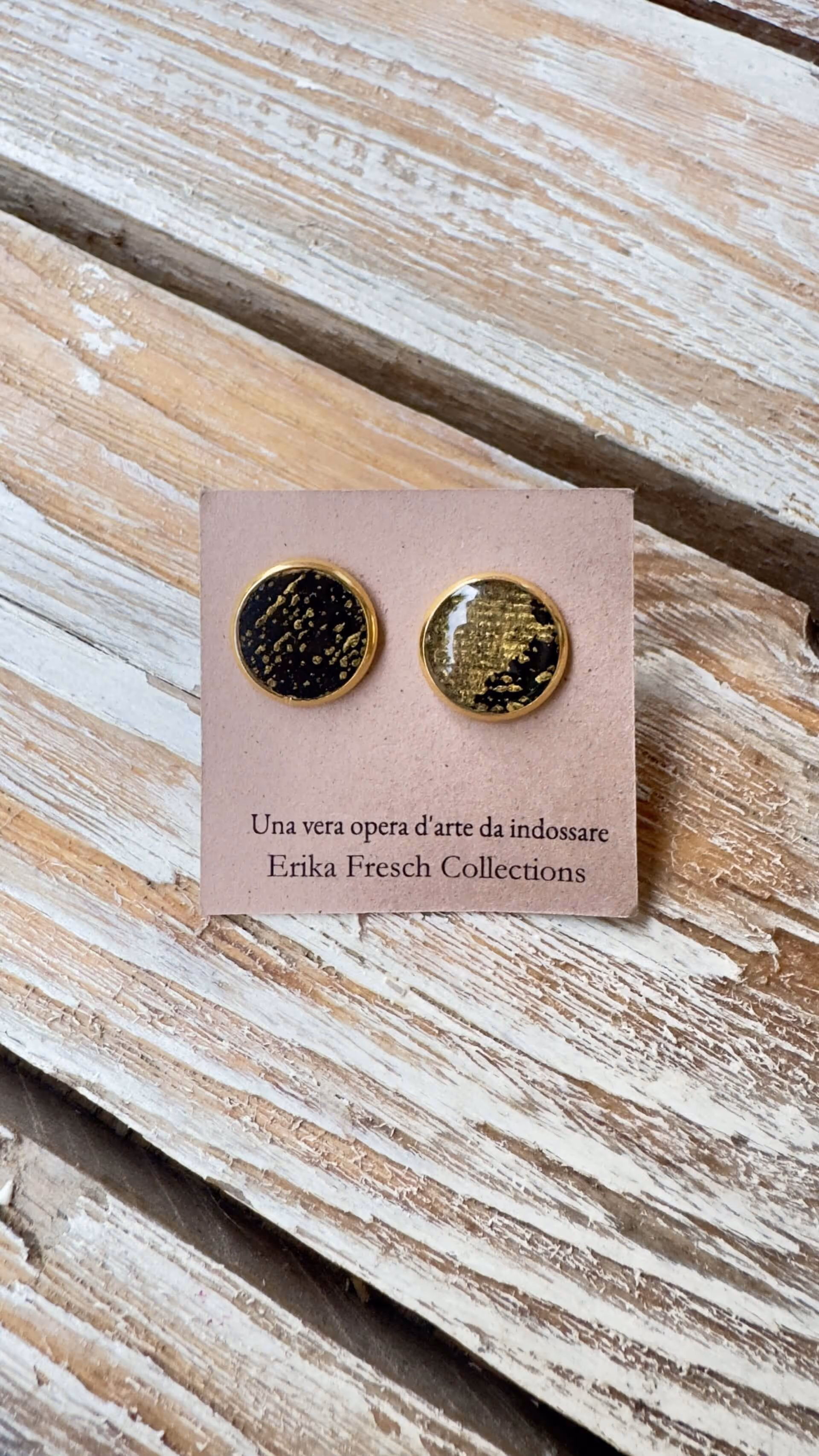 Orecchini a Bottone | Time