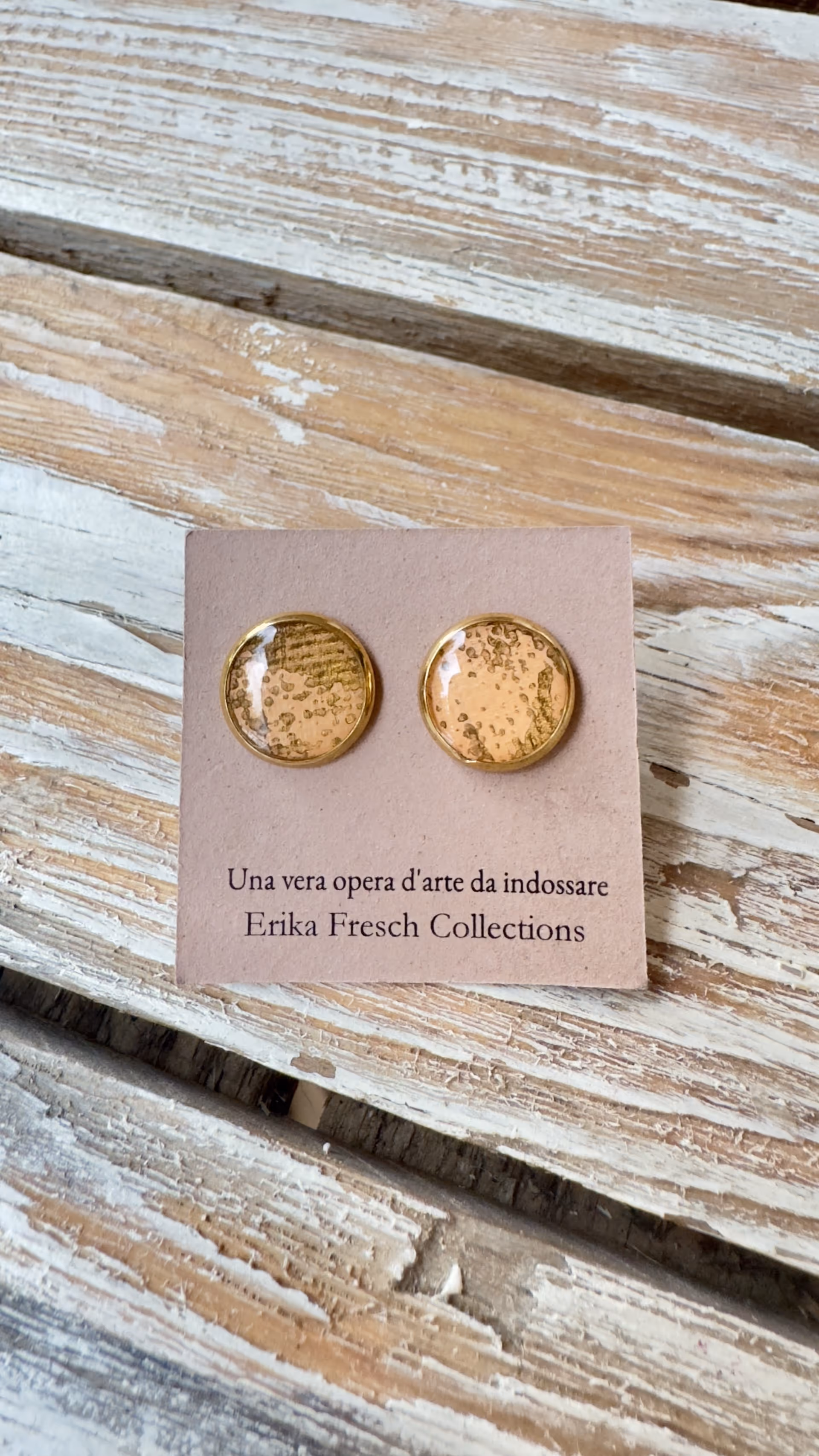 Orecchini a Bottone | Desert