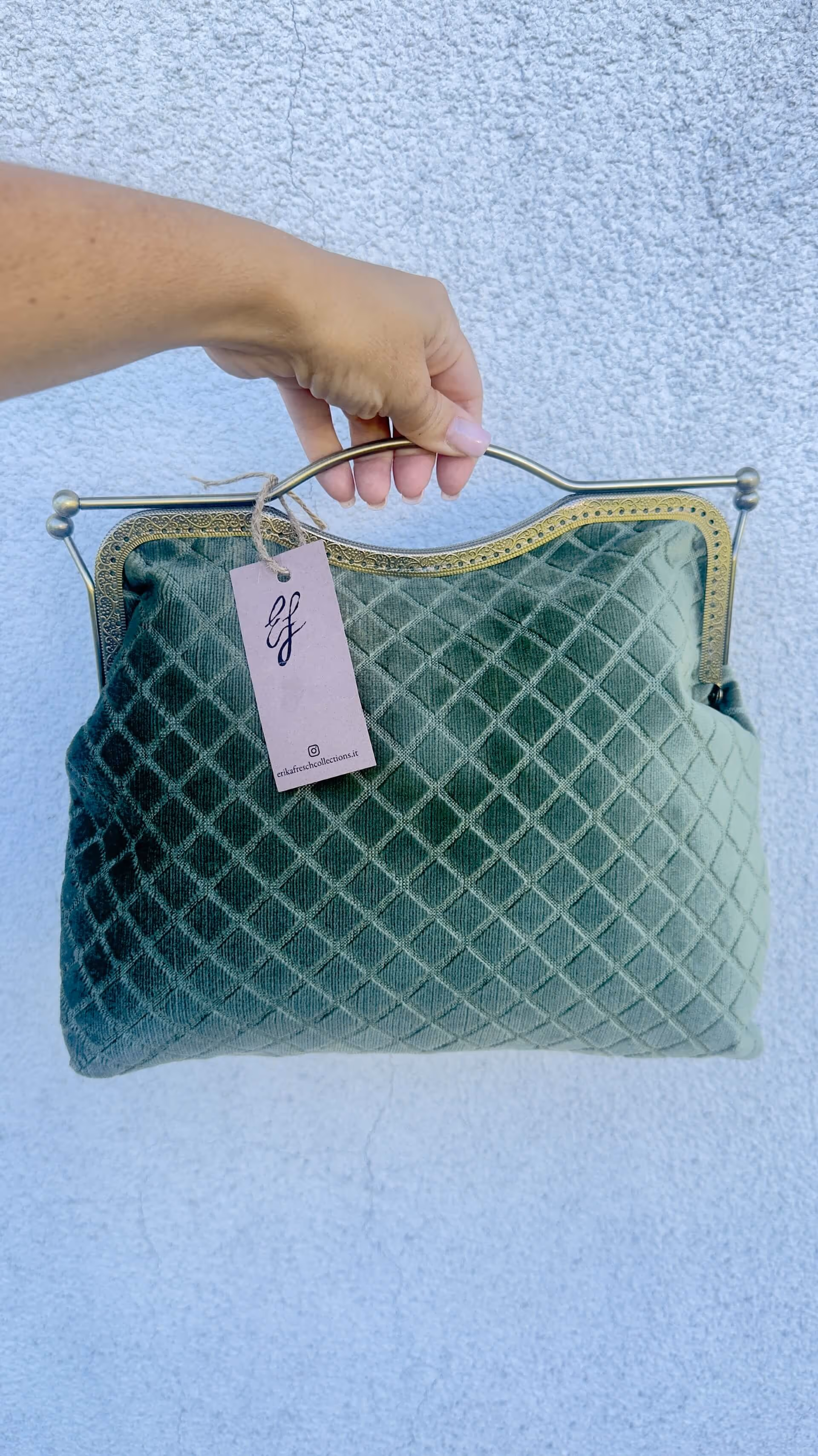 Borsa Pasticcino Clic Clac Green