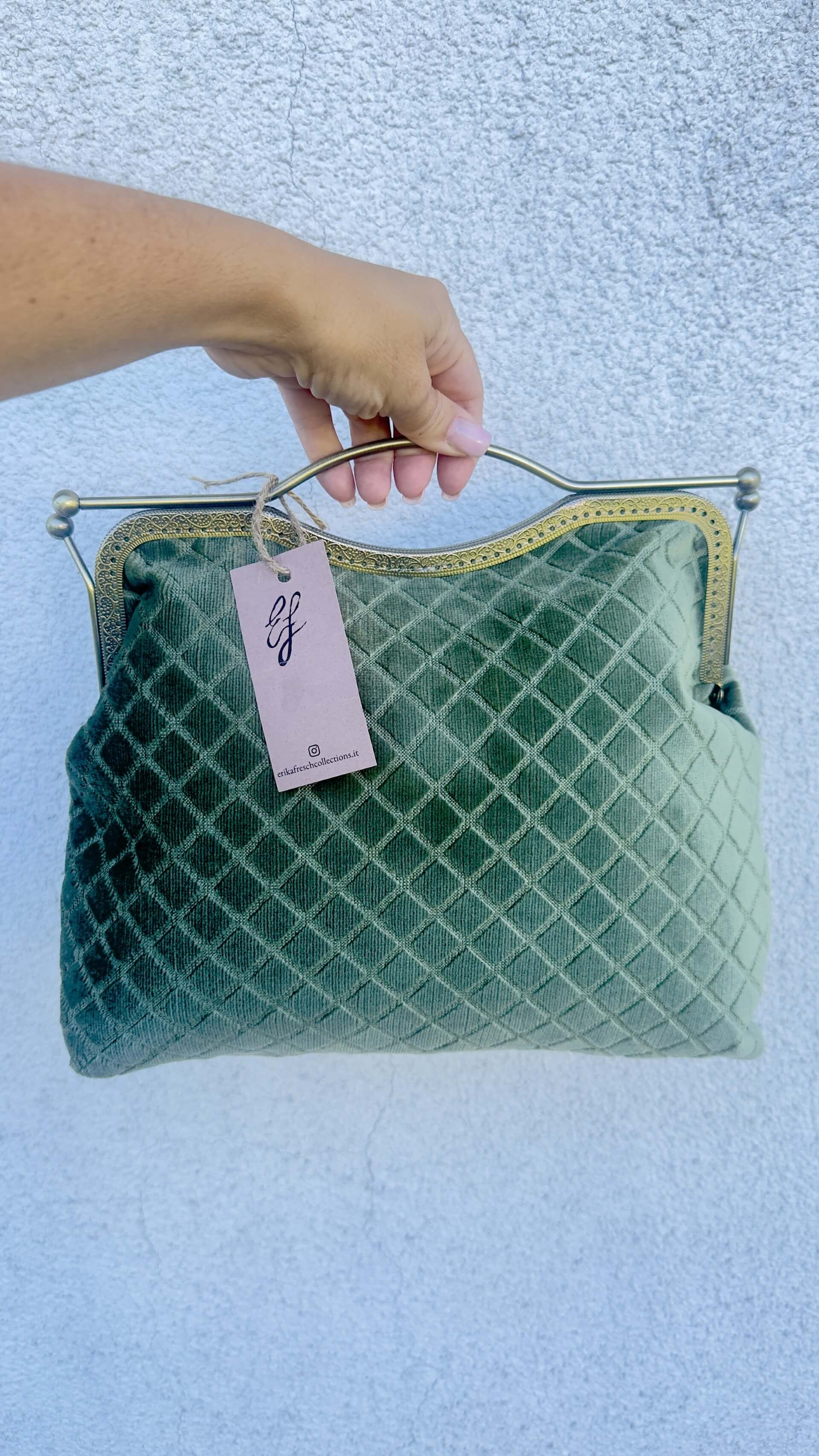 Borsa Pasticcino Clic Clac Green