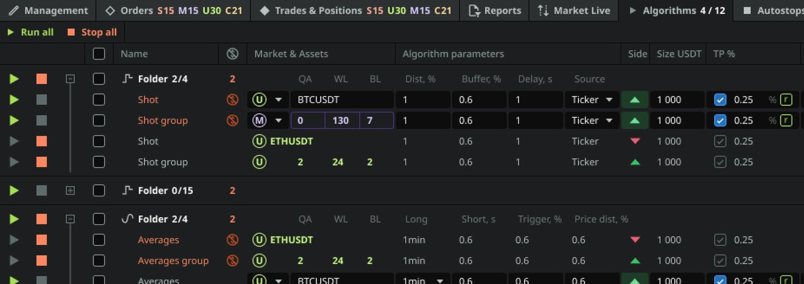 MoonTrader Trading Terminal | Crypto Trading Software