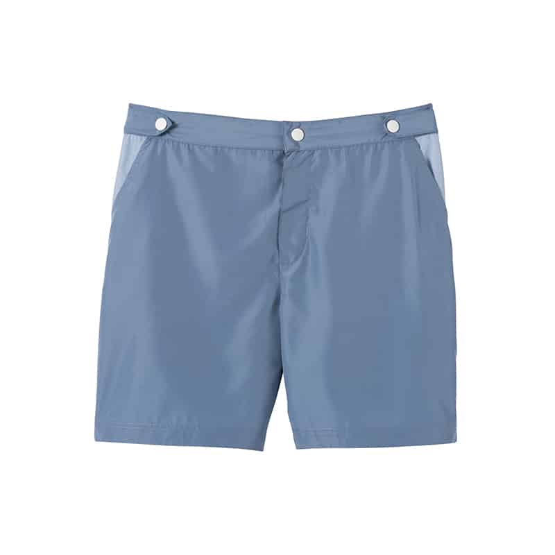Maillot Oxford long couleur bleu canard 