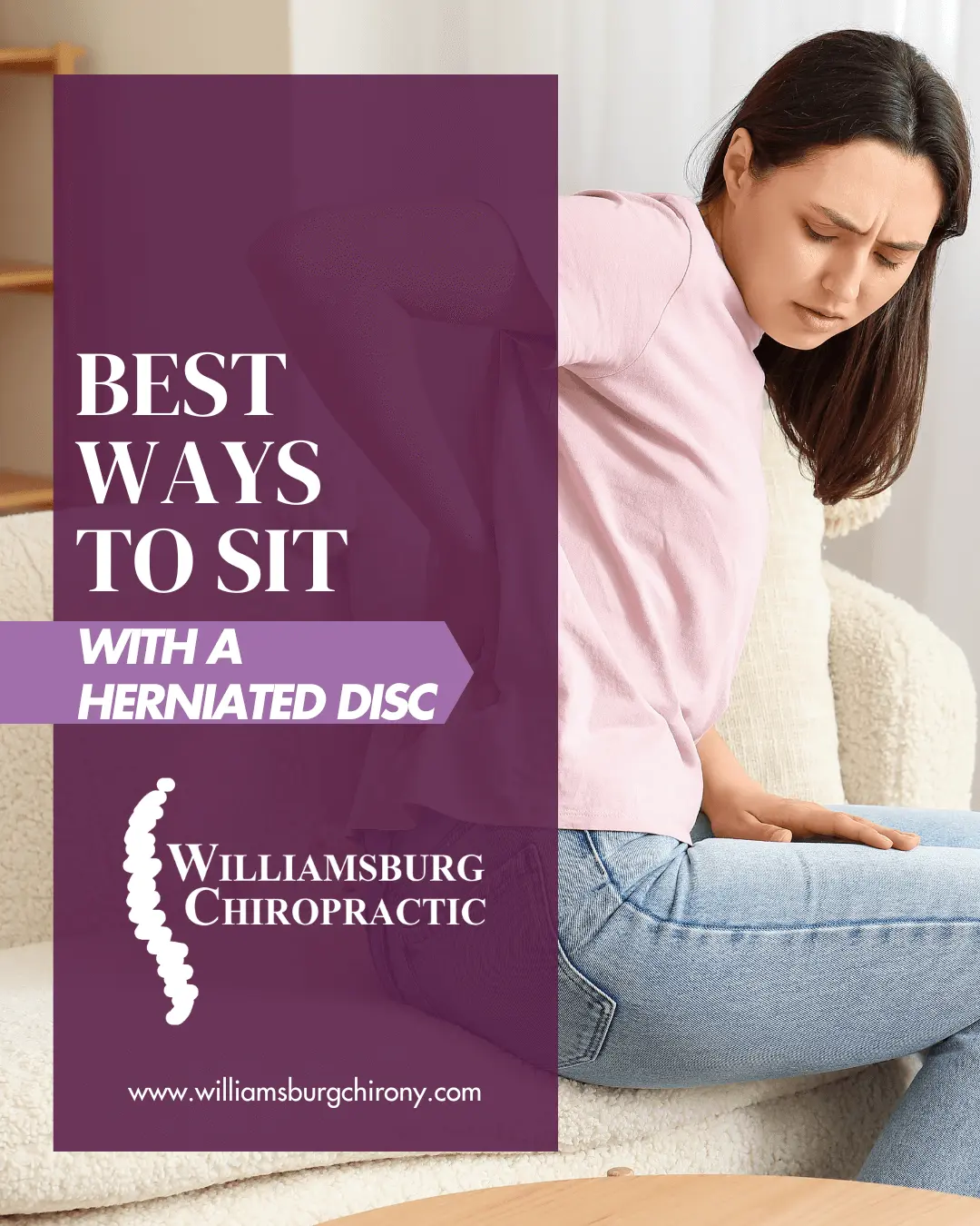 Best Ways to Sit With a Herniated Disc