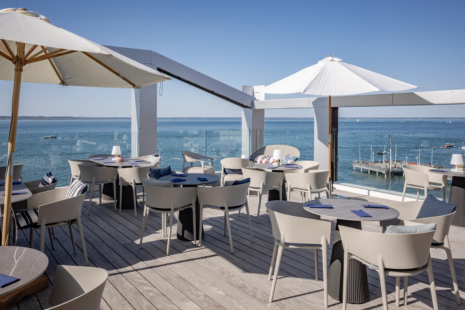 Terrasse rooftop – Vue panoramique mer