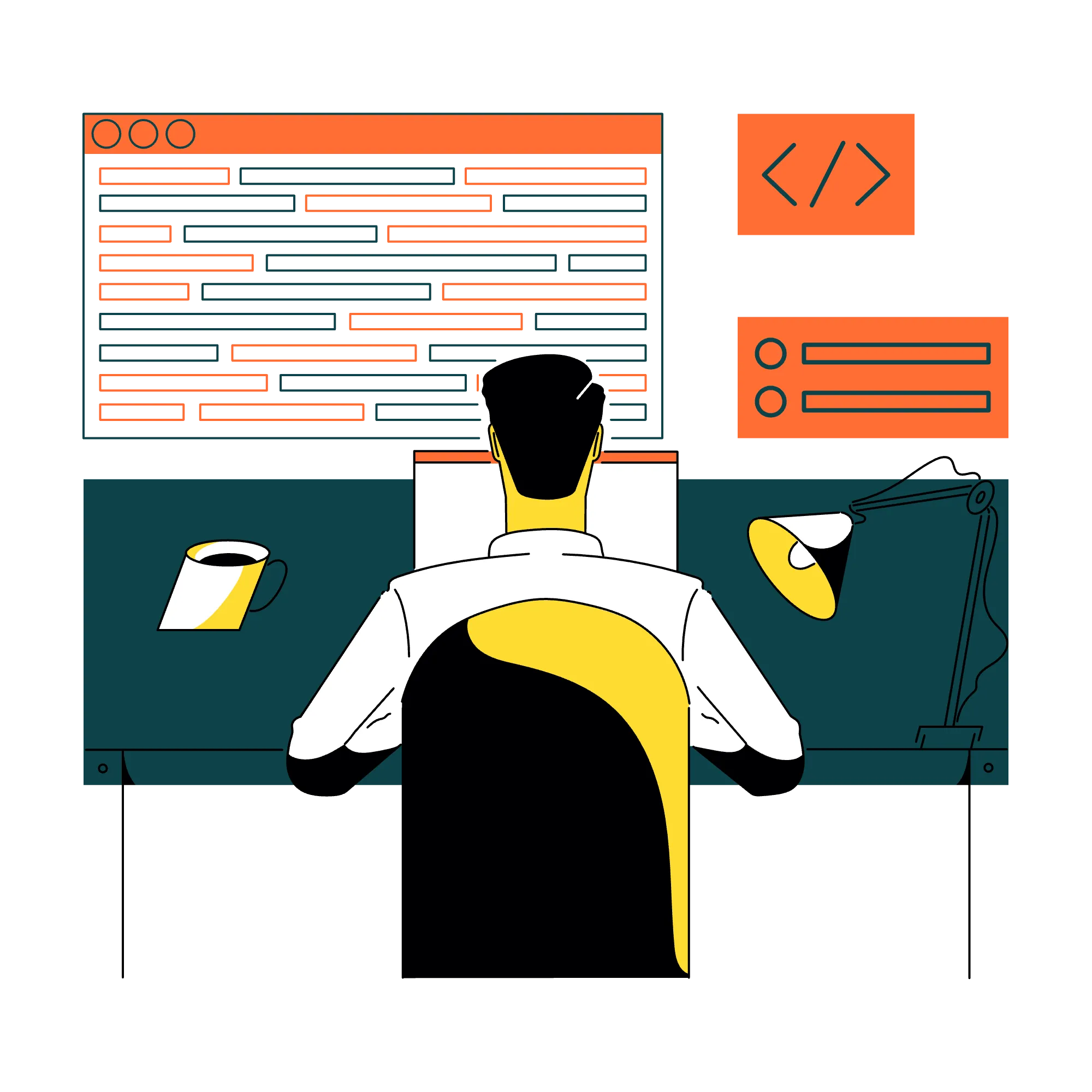 Working smarter illustration