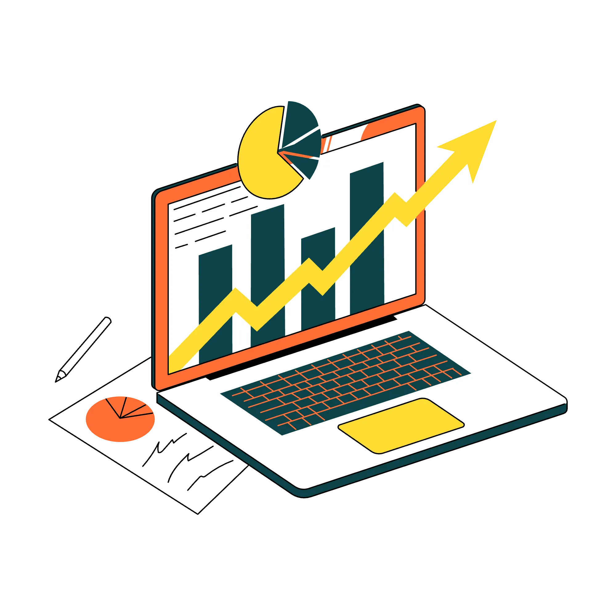 Strategic growth illustration