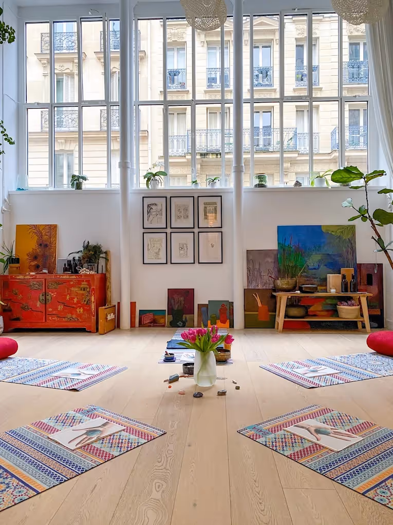 studio de yoga La Canopée à Paris