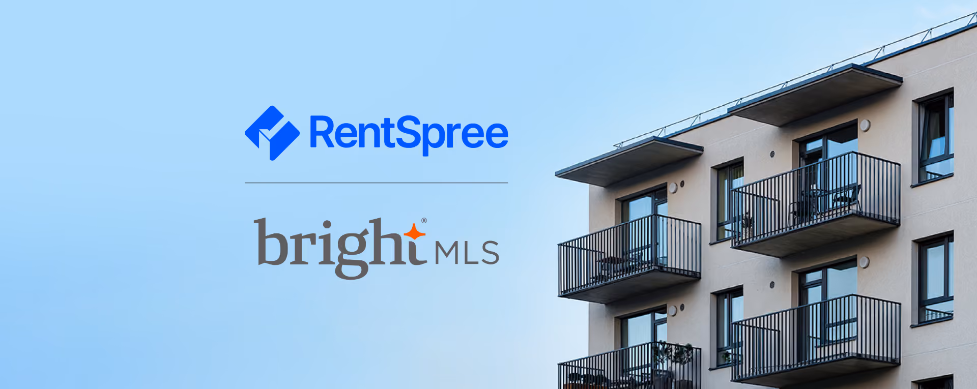 RentSpree and Bright MLS logos signifying partnership