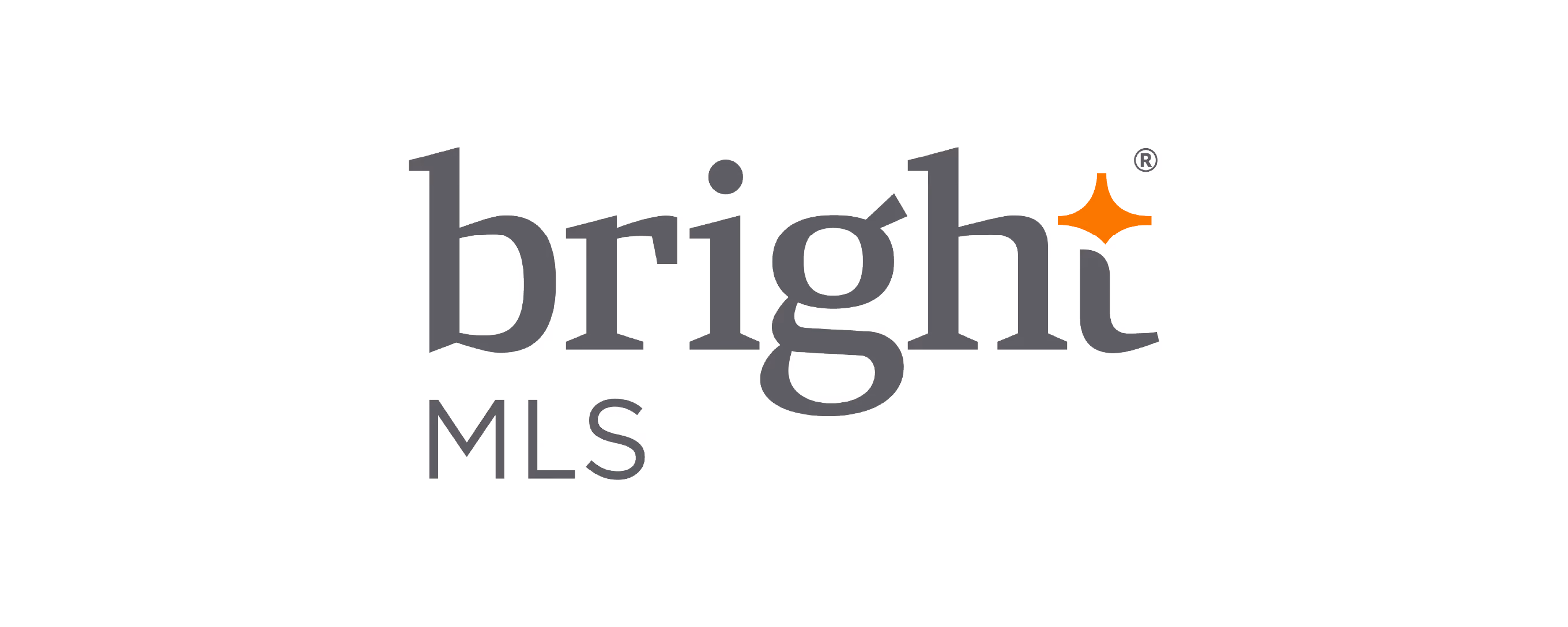 Bright MLS logo with gray text and an orange star above the letter t.