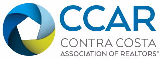 CCAR Contra Costa Association of Realtors logo.