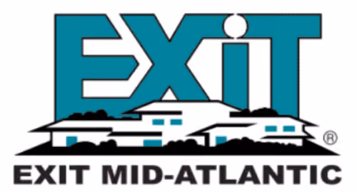 Exit Mid-Atlantic logo with blue 'EXIT' and stylized houses below the text.