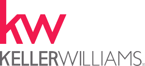 Keller Williams company logo with red 'kw' initials and black company name text.