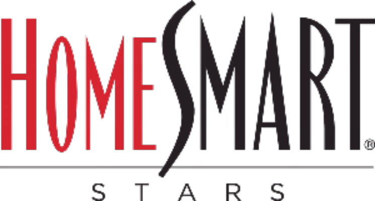 HomeSmart Stars company logo with Home in red and Smart Stars in black text.