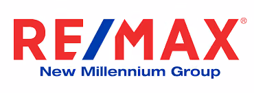 RE/MAX New Millennium Group logo with red and blue text.