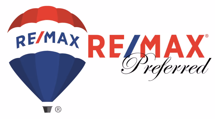 RE/MAX Preferred logo with a red, white, and blue hot air balloon and stylized text.