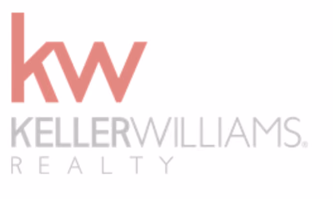 Keller Williams Realty logo with red 'kw' and grey text on white background.