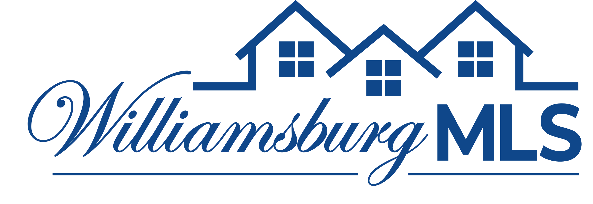 Williamsburg MLS logo with stylized house roofs and windows above the name.