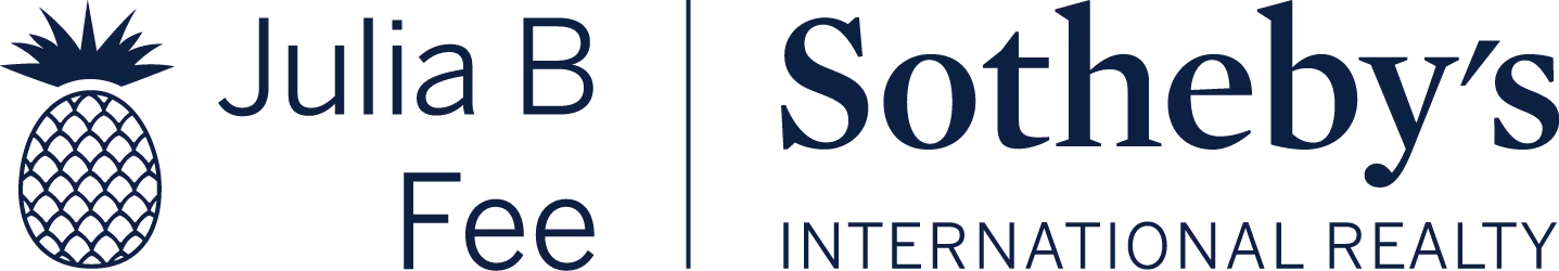 Julia B Fee Pineapple logo next to Sotheby's International Realty text.