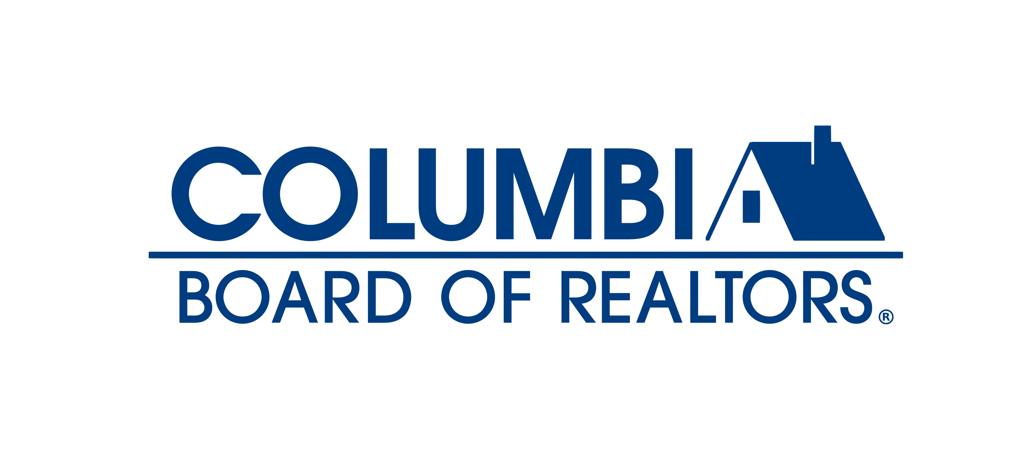 Columbia Board of Realtors logo with a stylized house roof over the letter A.