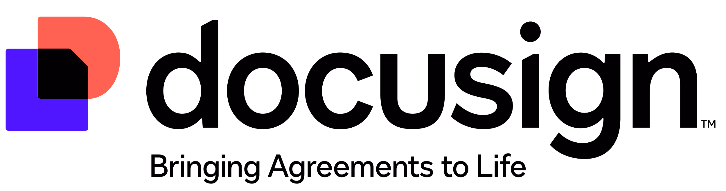 Bringing Agreements Tandem logo combining blue and red shapes with black text on the right.