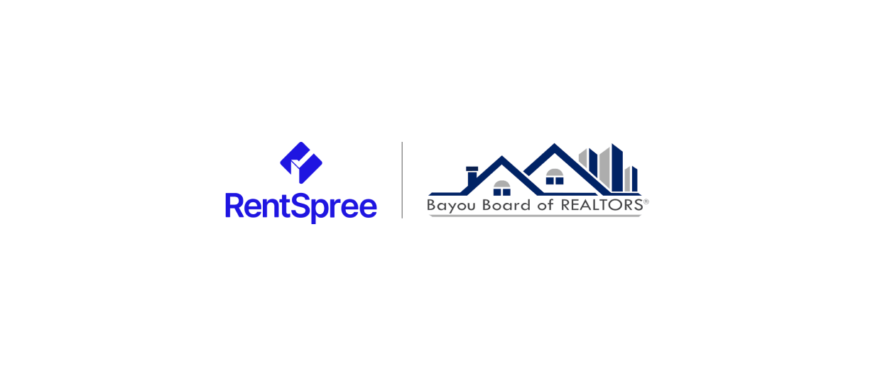 RentSpree logo and Bayou Board of Realtors Logo