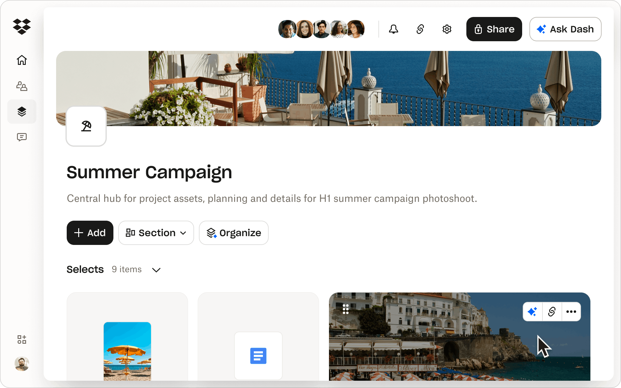 Image of Summer Campaign Stack in Dash