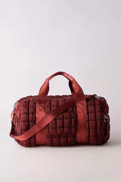 Quilted Duffle Bag 