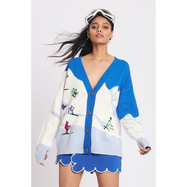 SKI SLOPE CARDIGAN
