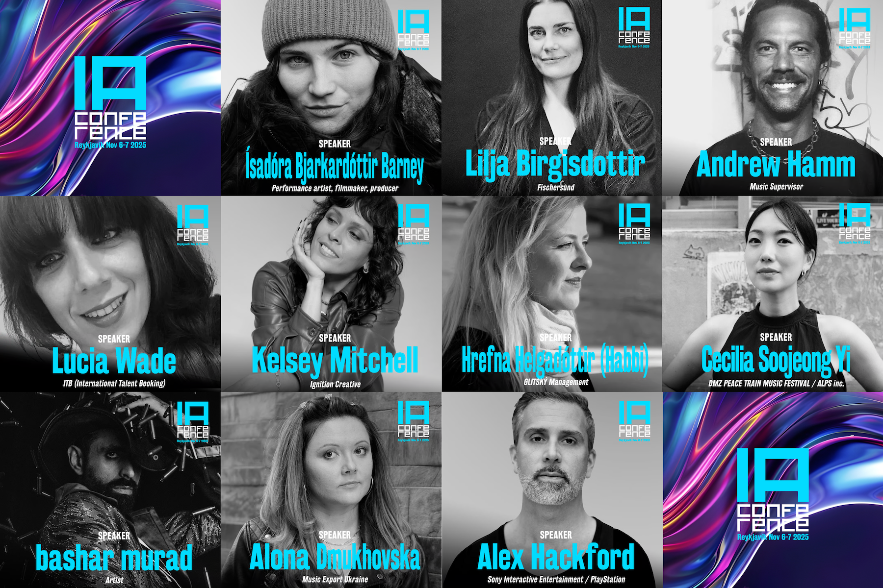 10 nýir fagaðilar bætast í hópinn á Iceland Airwaves ráðstefnunni + nýr viðburður!