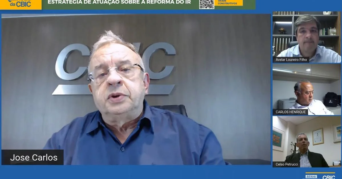CBIC convoca setor para sensibilizar deputados sobre reforma do IR