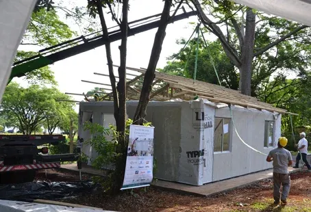 Grupo de construção modular da UEL faz parceria com a USP