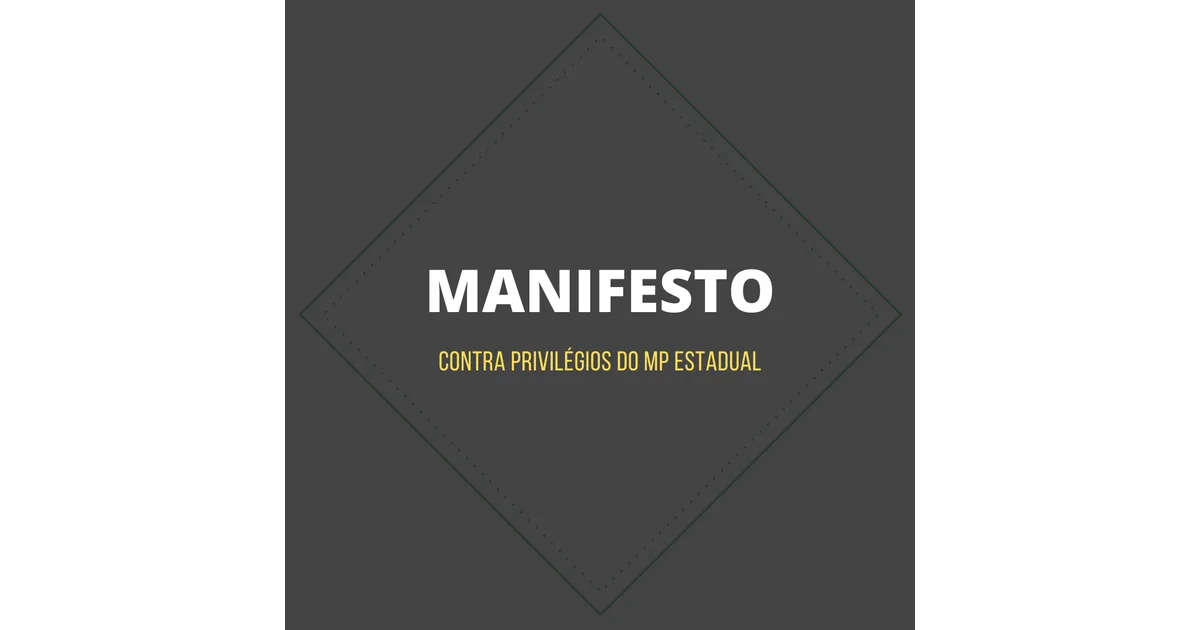 Nota de repúdio contra aprovação de privilégios para o MP-PR