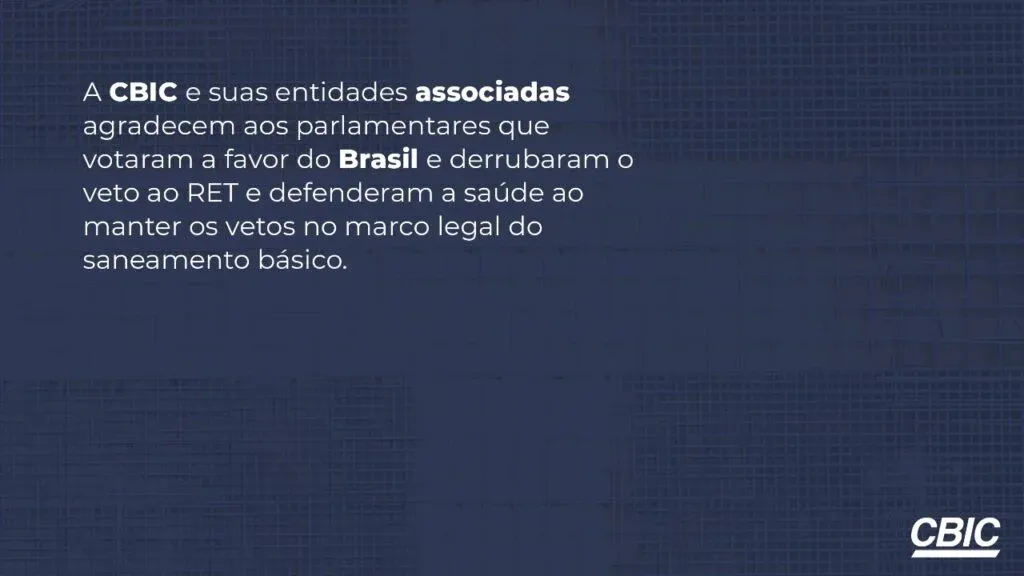 Câmara dos Deputados mantém vetos ao Marco do Saneamento