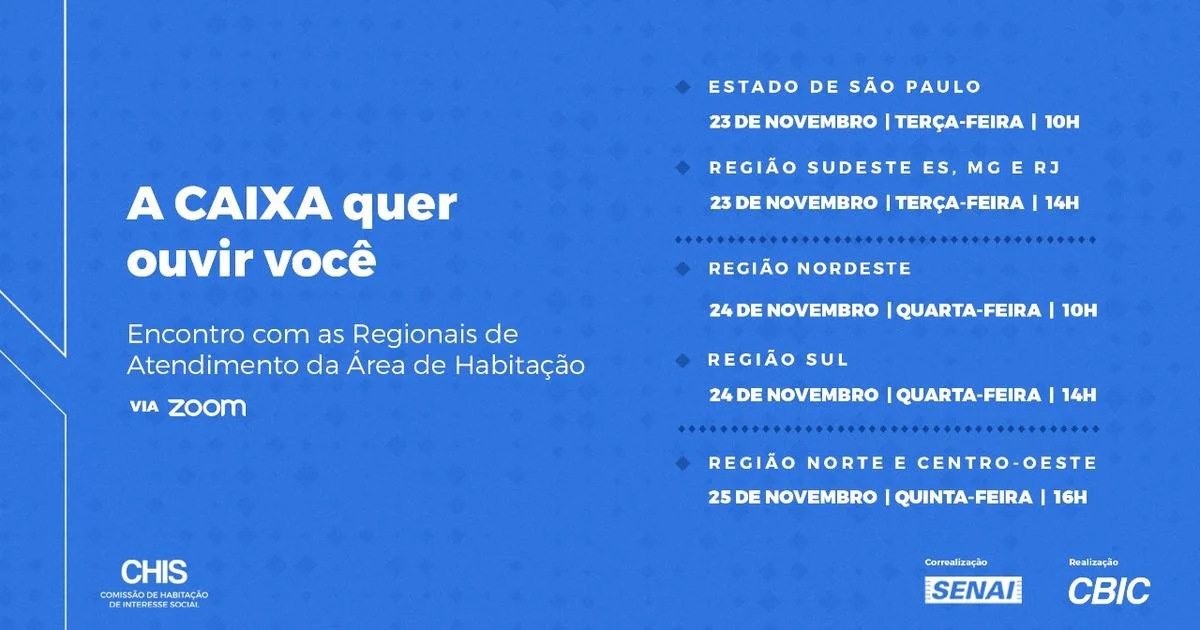 “Caixa quer ouvir você” para região Sul será nesta quarta