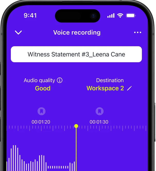 A snapshot of Rev's AI Chat feature that reads "Chat with AI about your transcript" and shows feature options below.