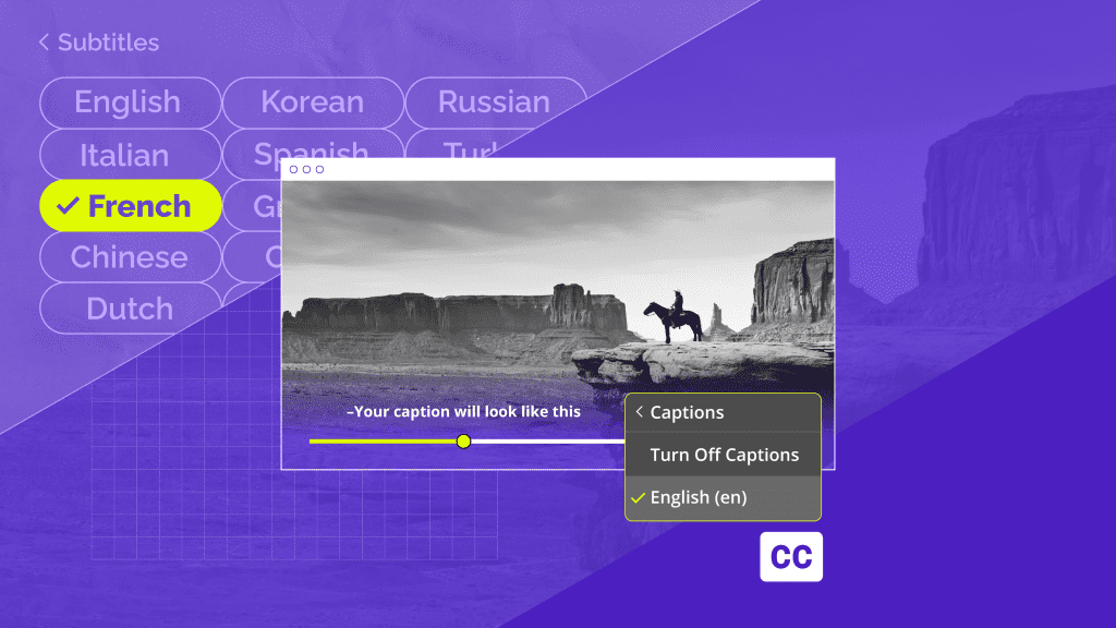 The rev AI caption editor showing a video with captions being edited.