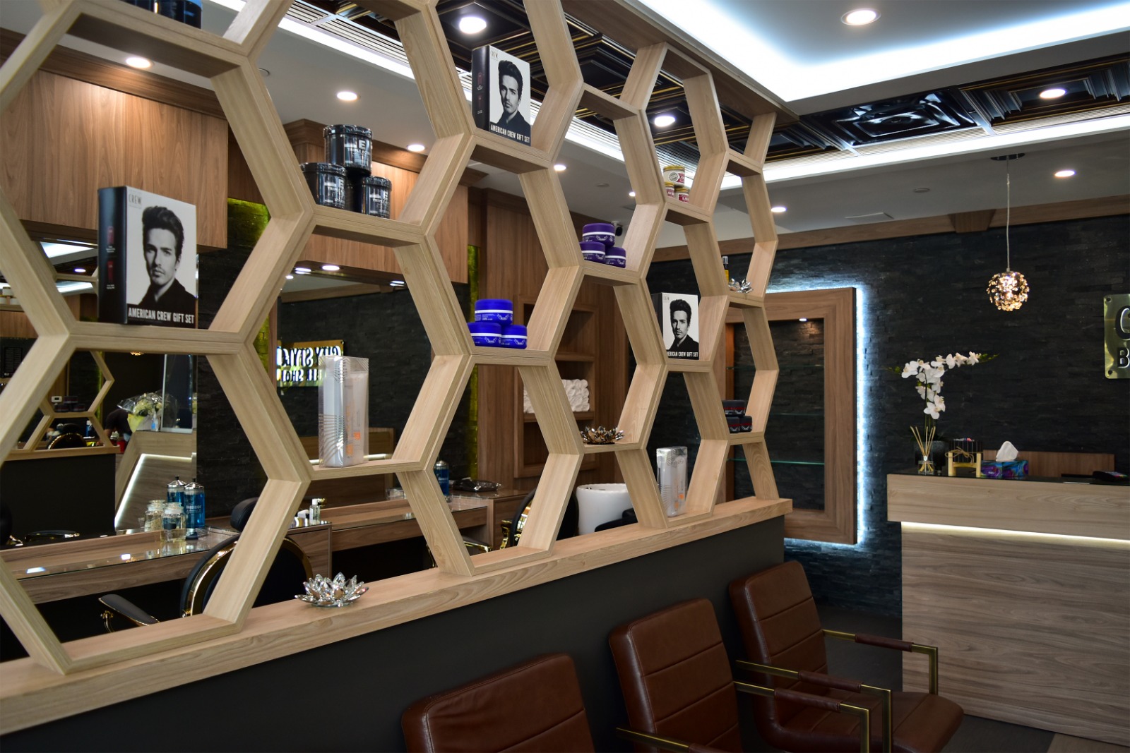 Luxury custom design for barber shop in Hamilton