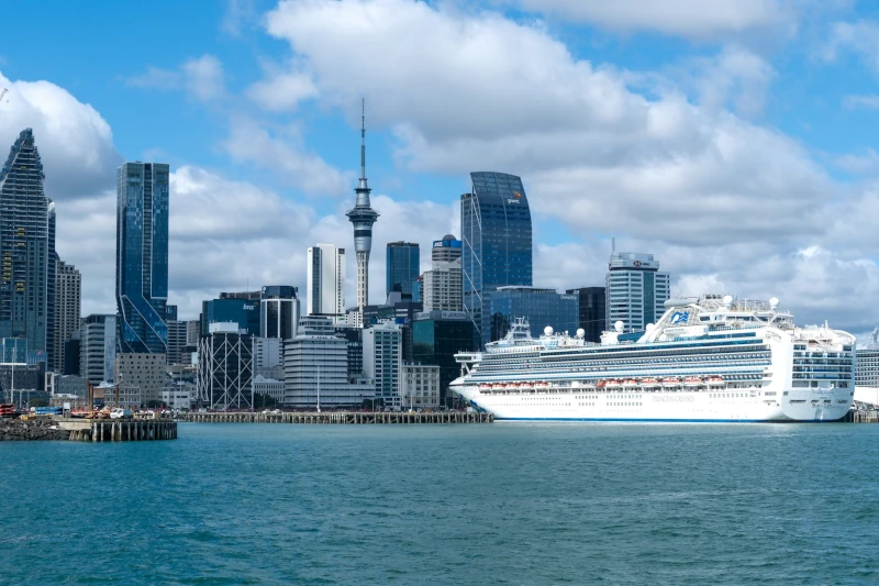 Image of auckland skyline