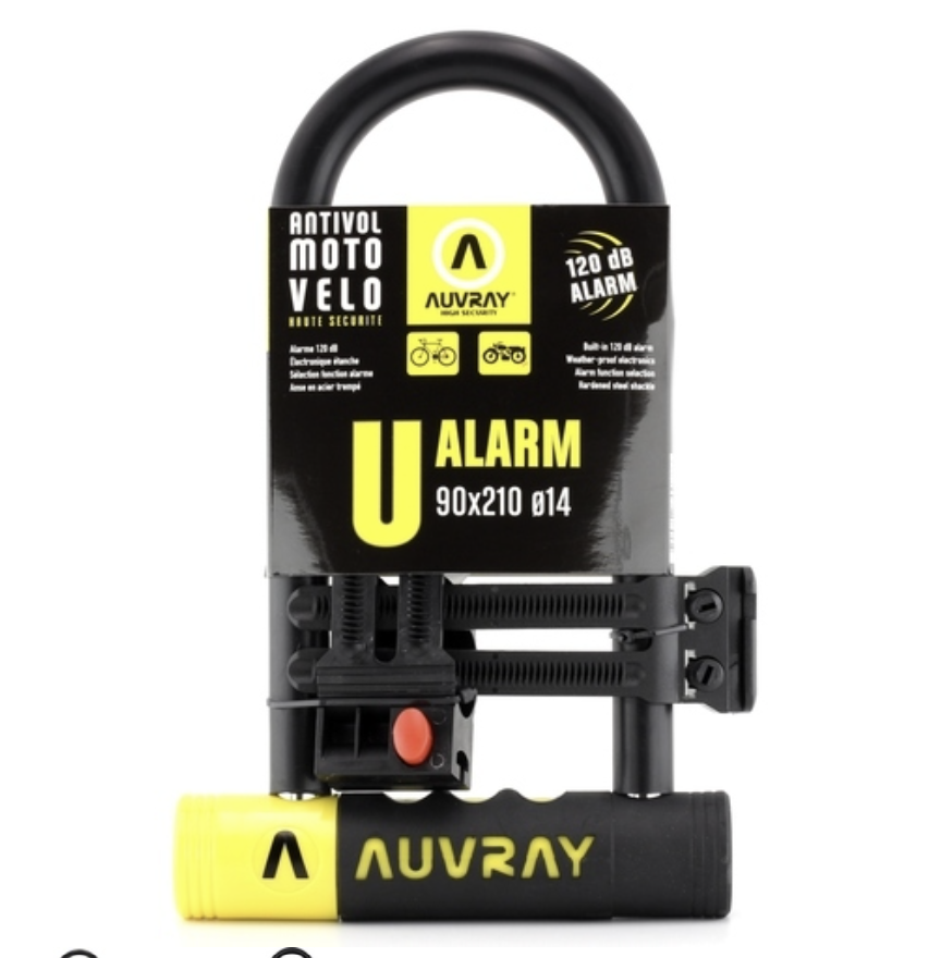 AUVRAY U-ALARM 90X210MM WITH MOUNT