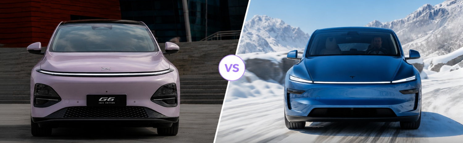 Xpeng G6 vs Tesla Model Y en leasing professionnel : lequel choisir en 2026 ?