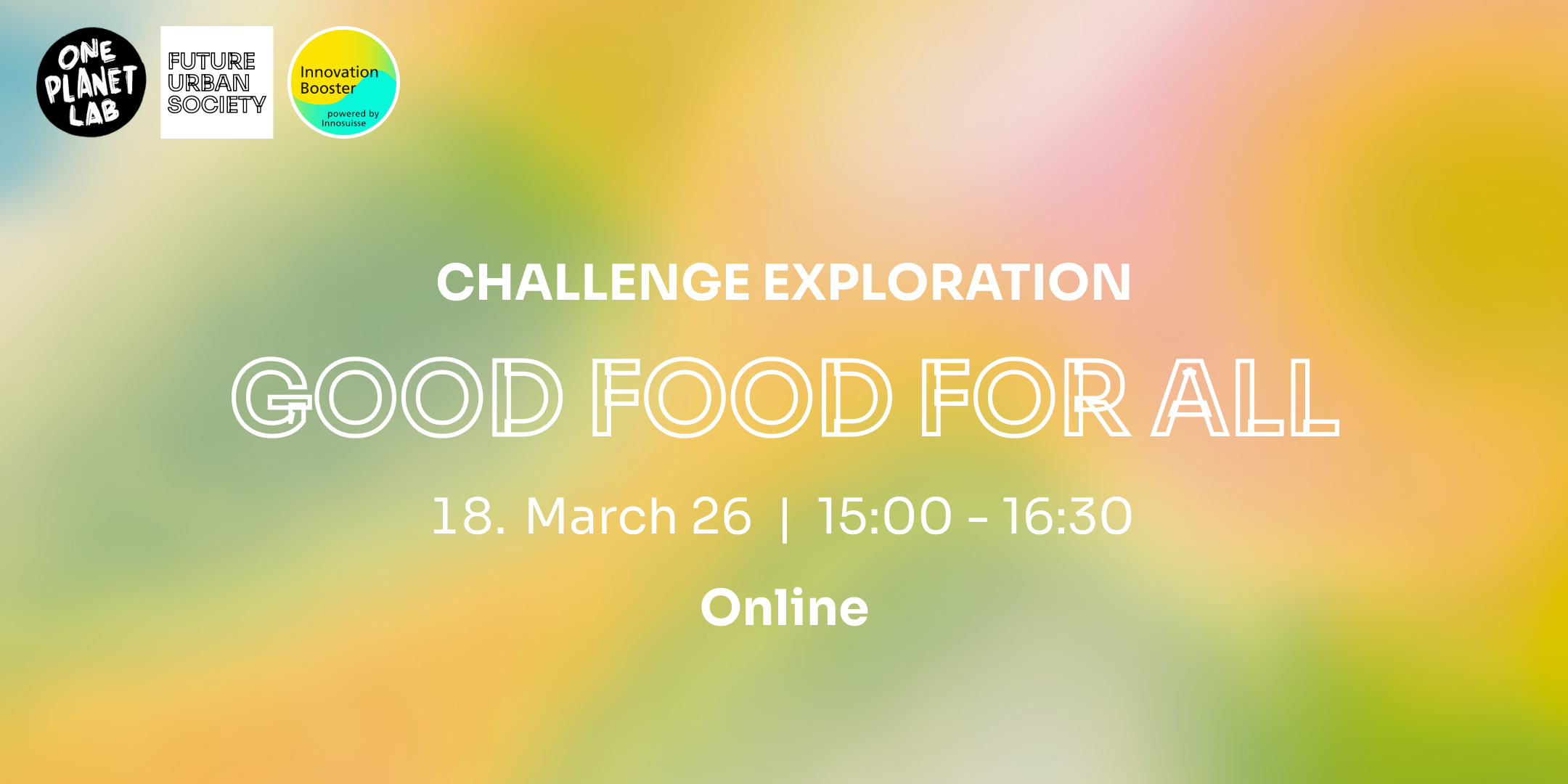 Event Bild Challenge Exploration: Gute Ernährung für alle