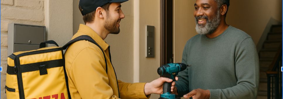 Projektbild: Das Potential schneller Logistik für die Sharing Ecomomy