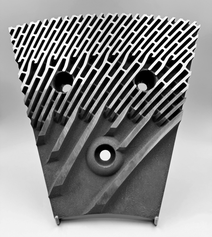 Refiner plate for Andritz 54" refiner.