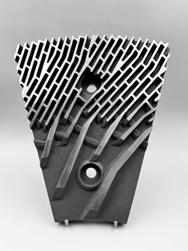 Refiner plate segments for Andritz 44" defibrator