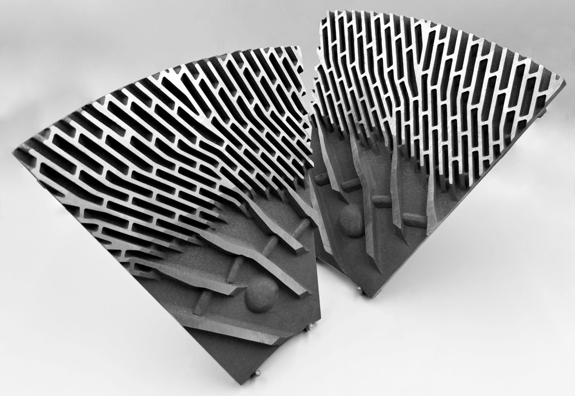 Refiner Spare parts-abrasive for Dieffenbacher SWPM 44" defibrator.