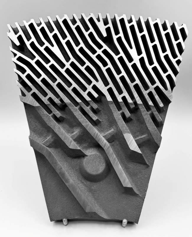 Refiner plate for Dieffenbacher SWPM 42" refiner.