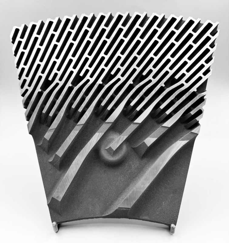 Refiner plate for Pallmann 50" refiner.