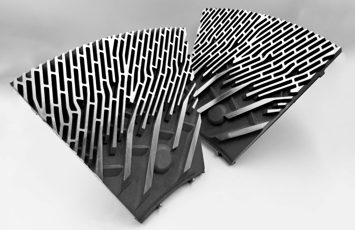 Refiner Spare parts-abrasive for Pallmann 48" defibrator.