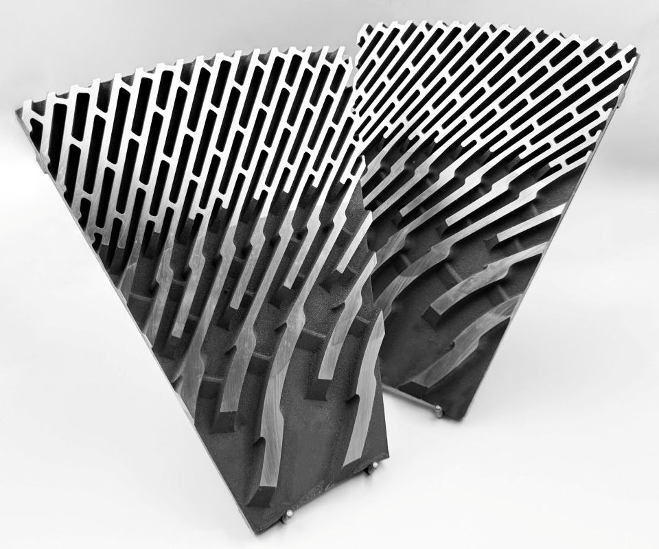 Refiner Spare parts-abrasive for Valmet-Metso 56" defibrator.